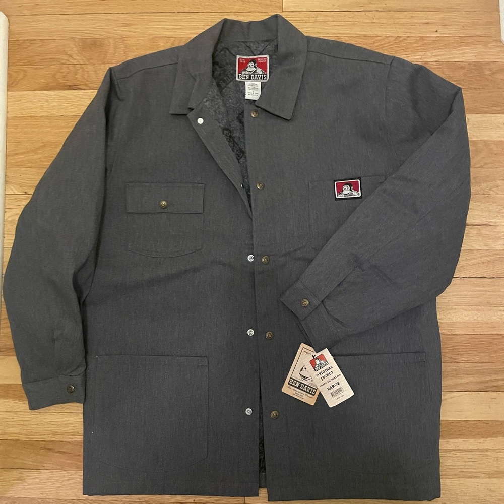Ben Davis, Original Style Jacket - Charcoal Heather, Size L